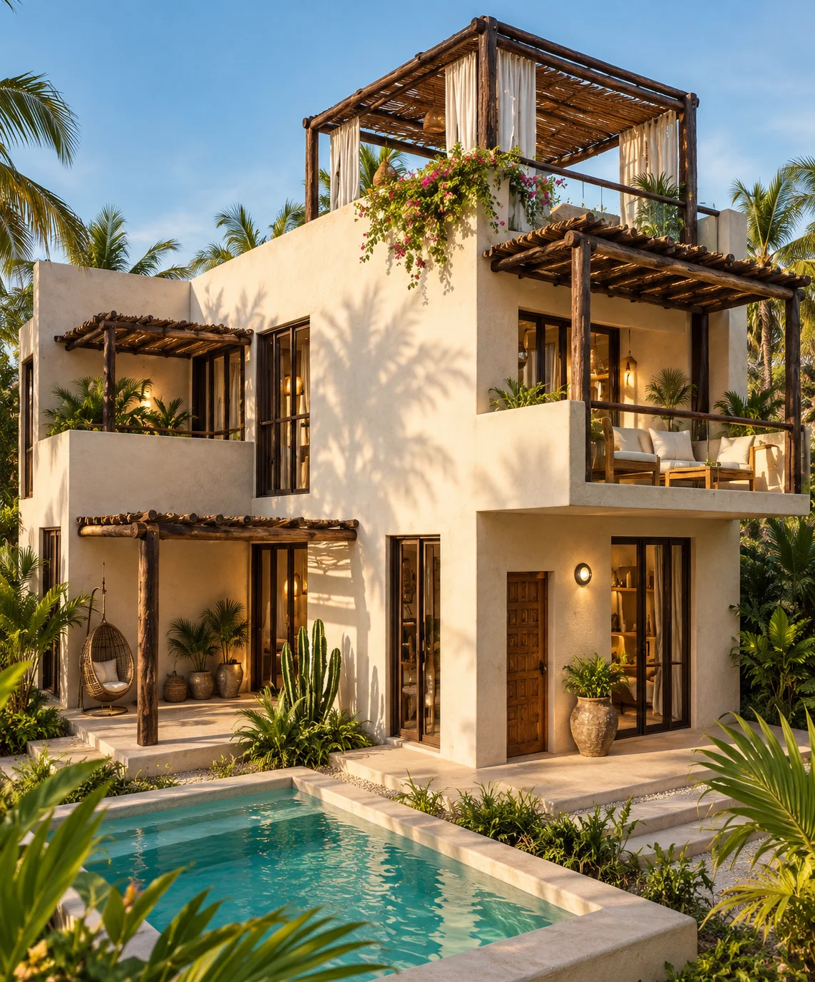 Elegant Villas Jambiani villa with rooftop terrace