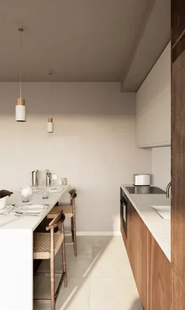 Apartment kitchen