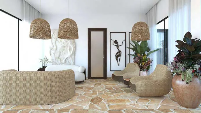 Indoor resident lounge visualisation