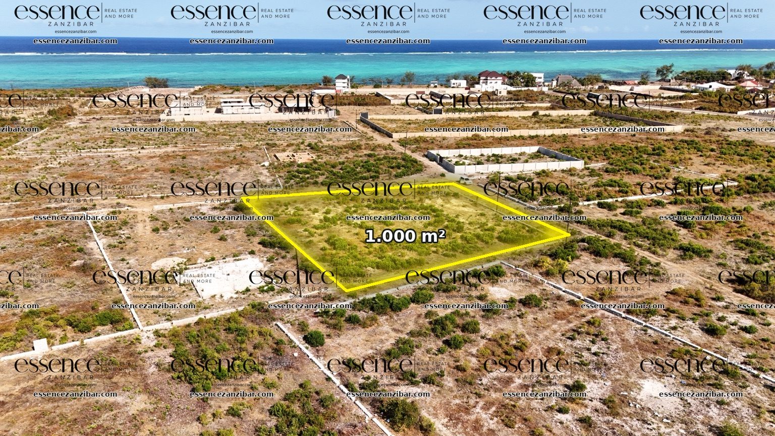 Terreno de 1.000 m² en venta en Makunduchi – foto 1