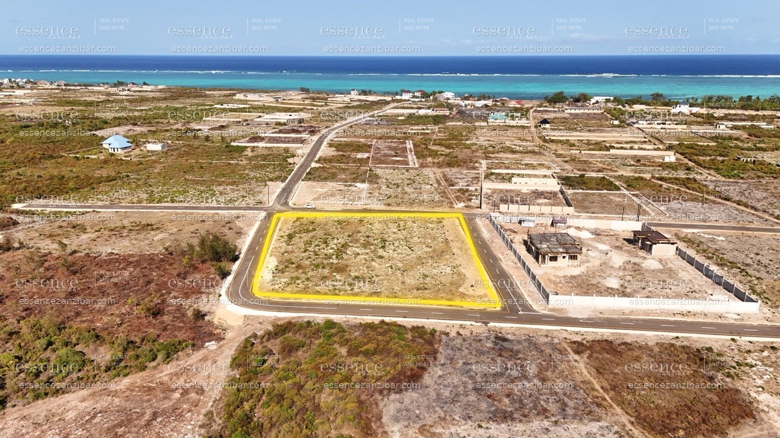 Zwei Grundstücke zu verkaufen in Makunduchi, insgesamt 4.800 m², 450 m vom Meer – Foto 1